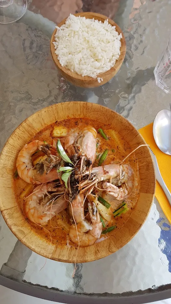 Spécialité de Sawasdee Avec Gambas